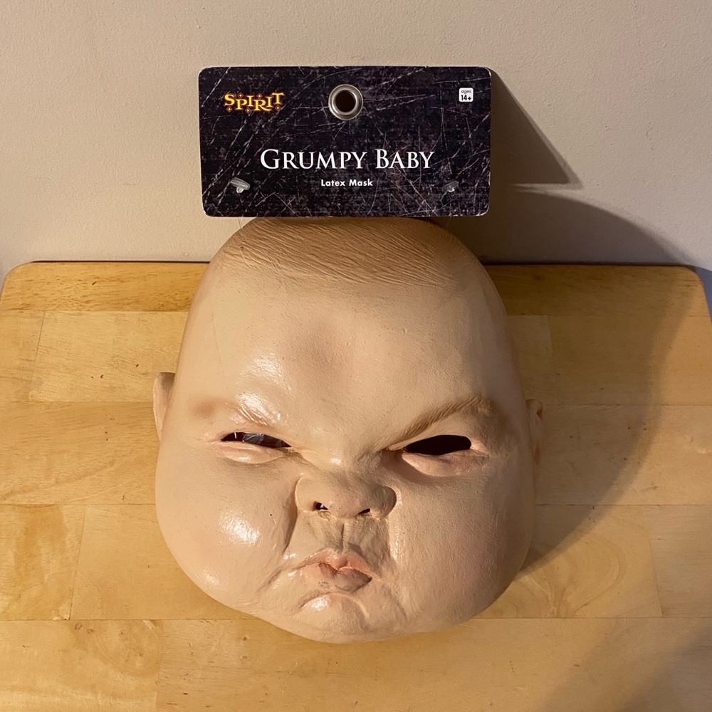 Spirit Tan Grumpy Baby Latex Mask